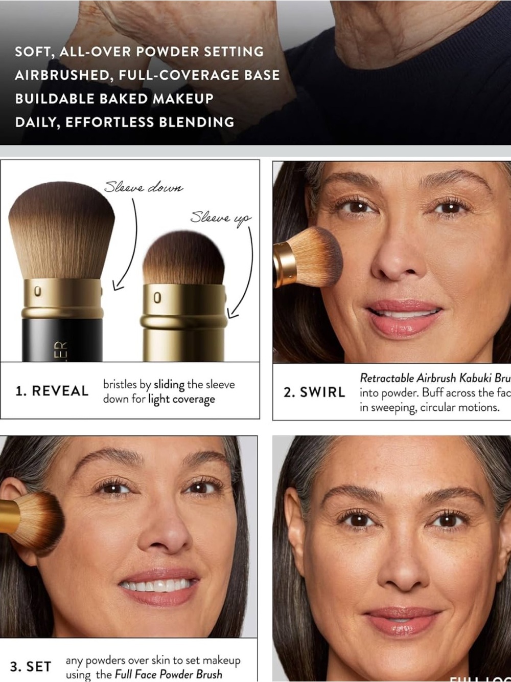 LAURA GELLER Makeup Brushes - Blending Beauties Two-Piece Set - Picture 6 of 9